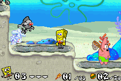 SpongeBob SquarePants Battle for Bikini Bottom screenshot 4 for GameBoy Advance